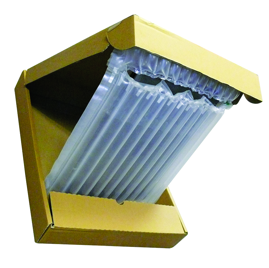 laptop_in_box Inflatable bag inside shipping box