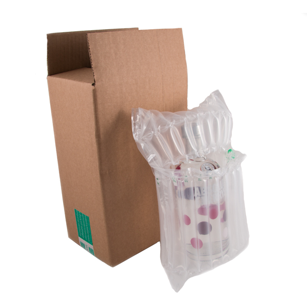 GinBottle_Large_Pack Gin Bottle Packaging | Inflatable Protective Packaging | 75cl Gin Bottle Pack