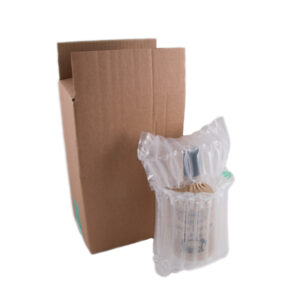 Gin Bottle Packaging | Inflatable Protective Packaging | 50cl Gin Bottle Pack
